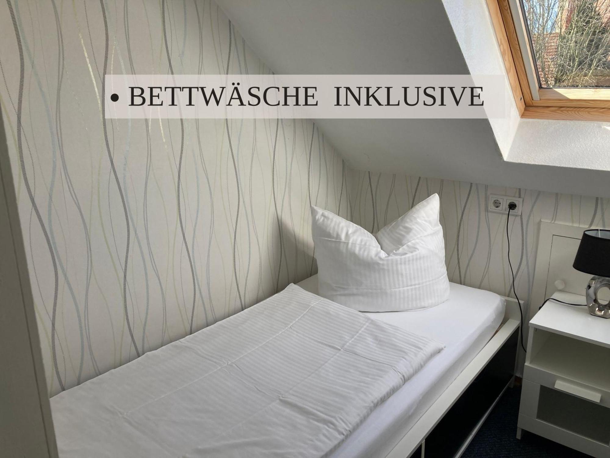 Haus Krabbe, Apartment 10, Naehe Bremerhaven, Fuer 1-2 Personen, 2 Schlafzimmer, Einzelbetten, Zweite Etage, Zentral Gelegen, Bis Zu 2 Hunden Kostenfrei Willkommen Wremen Exterior foto